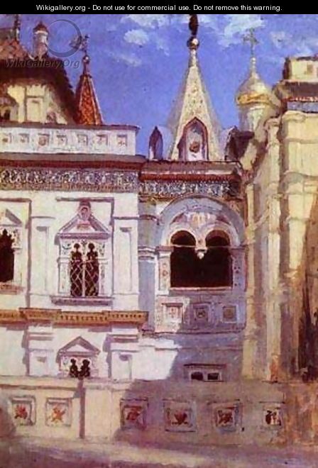 The Teremny Palace 1877 - Vasily Polenov