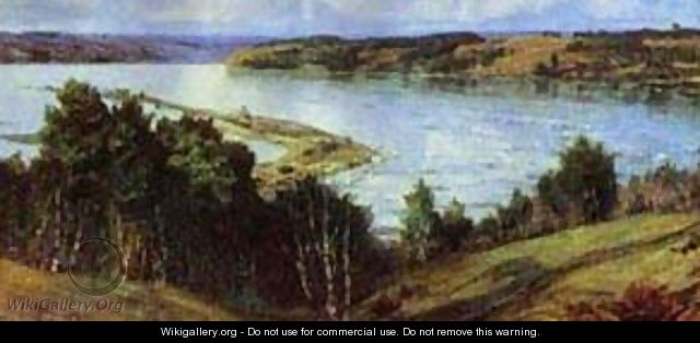 The River Oka 1918 - Vasily Polenov