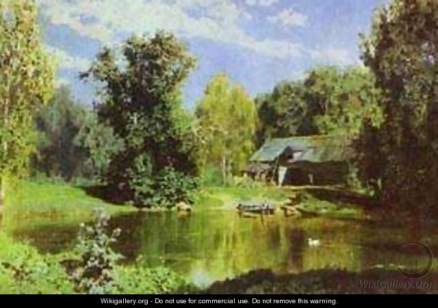 Pond In Abramtzevo 1883 - Vasily Polenov