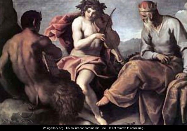 Apollo and Marsyas I - Jacopo d