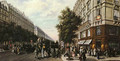 A Busy Paris Street - B. Pafset