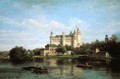 The Chateau de Pierrefonds 1869 - Pierre Justin Ouvrie