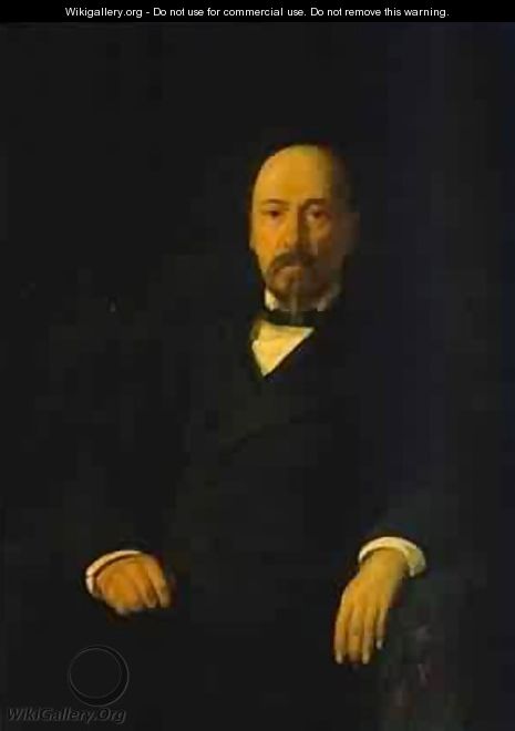 Portrait Of Pavel Kostychev 1892 - Nikolai Nikolaevich Ge (Gay)