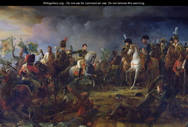 The Battle of Austerlitz 2nd December 1805 detail of General Rapp - Baron Francois Gerard