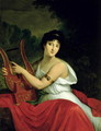 Portrait of Madame de la Pleigne - Baron Francois Gerard