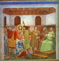 Christ Before Caiphus 1304-1306 - Giotto Di Bondone