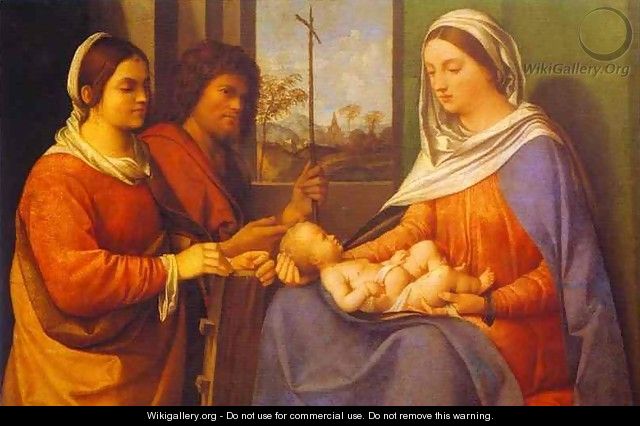 Sacra Conversazione 1505 - Giorgio da Castelfranco Veneto (See: Giorgione)