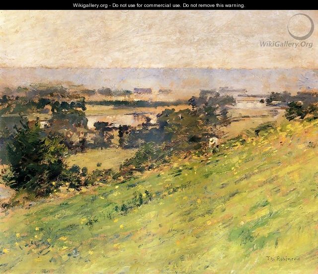 View of the Seine 1892 - Sanford Robinson Gifford