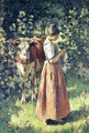 The Cowherd 1888 - Sanford Robinson Gifford