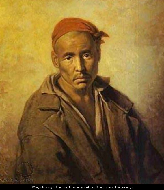 Head Of A Kirghiz Convict 1873 - Vasily Perov