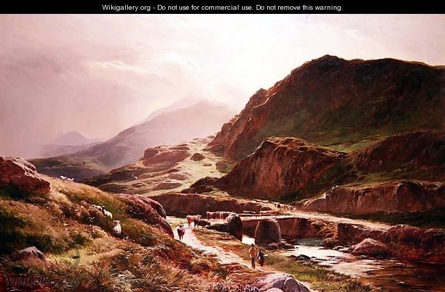 Highland scene - Sidney Richard Percy