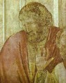 The Resurrection Of Drusiane Detail 1 1320s - Giotto Di Bondone