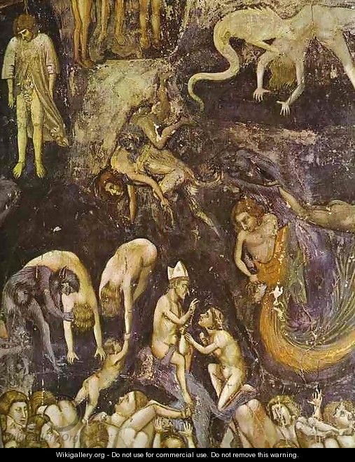 The Last Judgement Detail 4 1304-1306 - Giotto Di Bondone