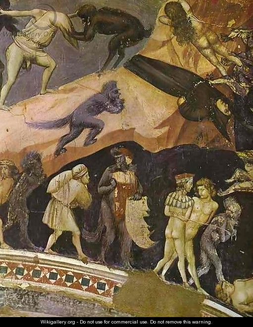 The Last Judgement Detail 3 1304-1306 - Giotto Di Bondone