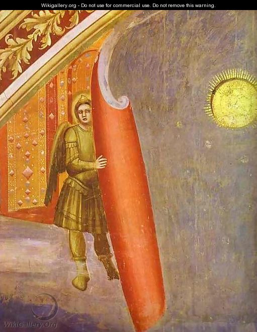 The Last Judgement Detail 1 1304-1306 - Giotto Di Bondone