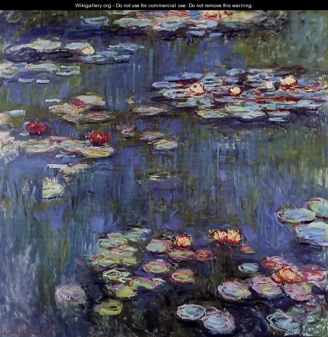 Water-Lilies4 1914-1917 - Claude Oscar Monet