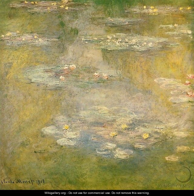 Water-Lilies3 1908 - Claude Oscar Monet