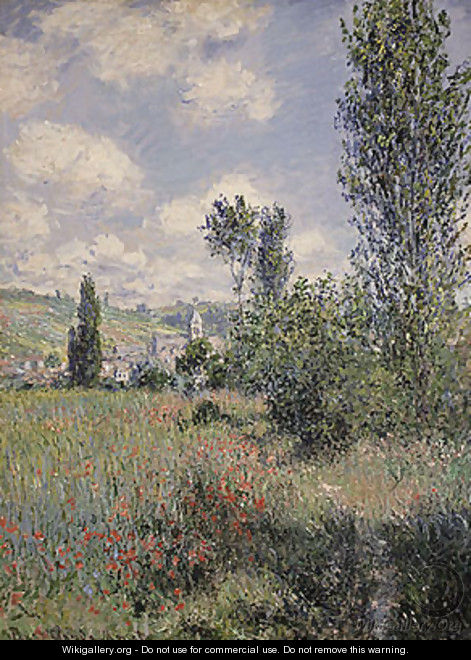 View of Veheuil 1880 - Claude Oscar Monet