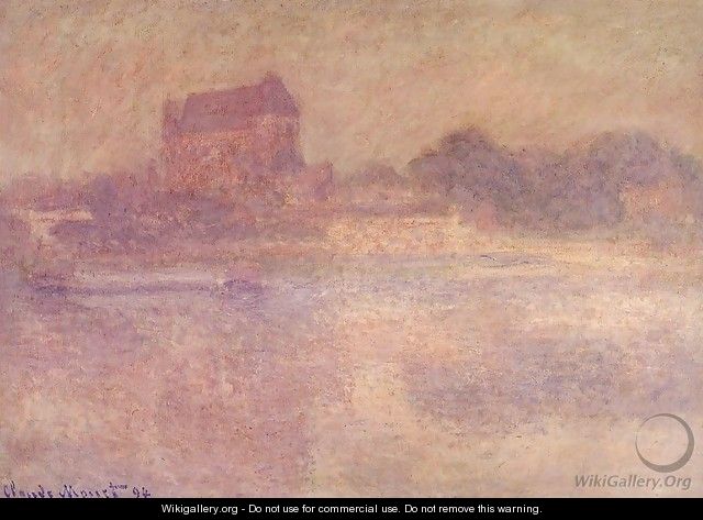 Vernon Church in the Fog 1894 - Claude Oscar Monet