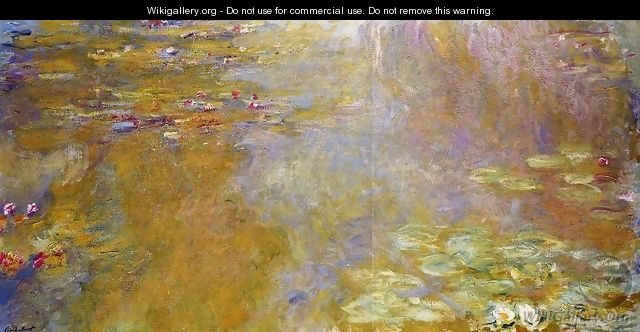 The Water-Lily Pond6 1917-1919 - Claude Oscar Monet