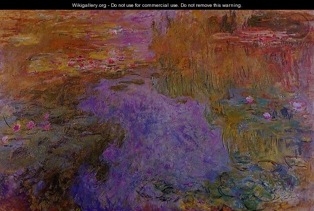 The Water-Lily Pond2 1917-1919 - Claude Oscar Monet