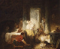 Italian Interior ca 1760 - Jean-Honore Fragonard