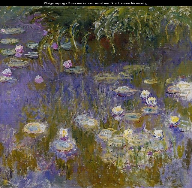 Yellow and Lilac Water-Lilies 1914-1917 - Claude Oscar Monet
