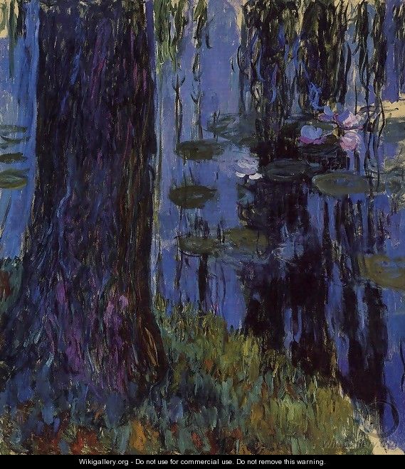 Weeping Willow and Water-Lily Pond1 1916-1919 - Claude Oscar Monet