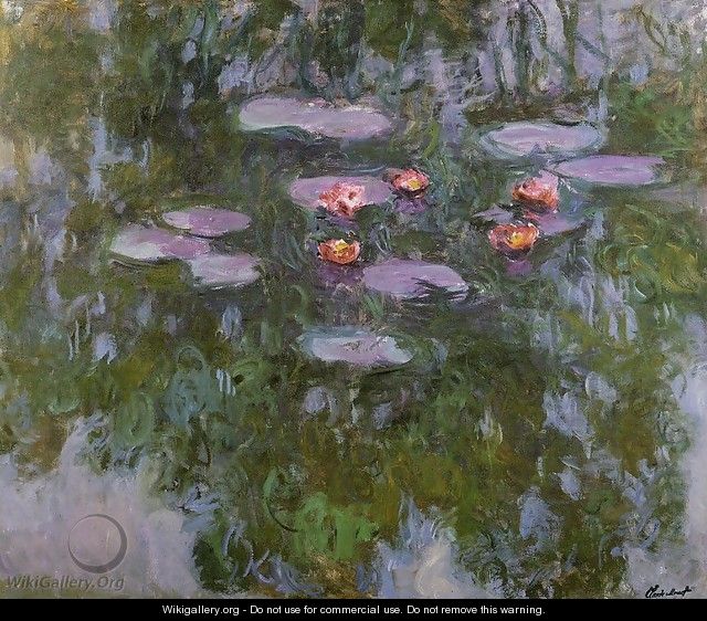 Water-Lilies4 1916-1919 - Claude Oscar Monet