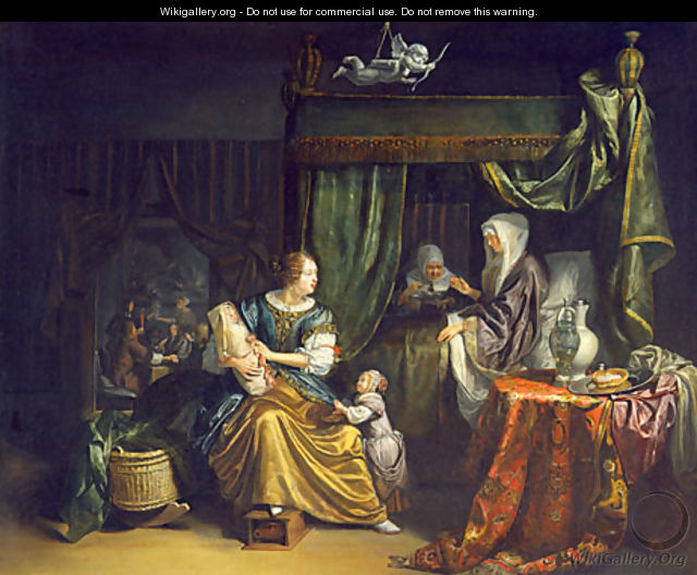 The Newborn Baby 1675 - Matthijs Naiveu