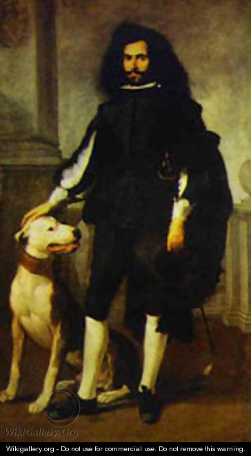 Portrait Of Andres De Andrade I La Col 1656-1660 - Bartolome Esteban Murillo