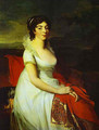 Portrait Of Countess Elisabeth Shakhovskaya The Russian - Jean-Laurent Mosnier
