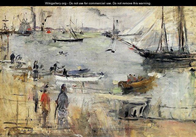 English Seascape2 1875 - Berthe Morisot