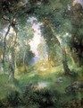 Forest Glade Santa Barbara 1918 - Thomas Moran