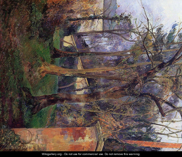 Abandoned Garden Rouen 1884 - Paul Gauguin