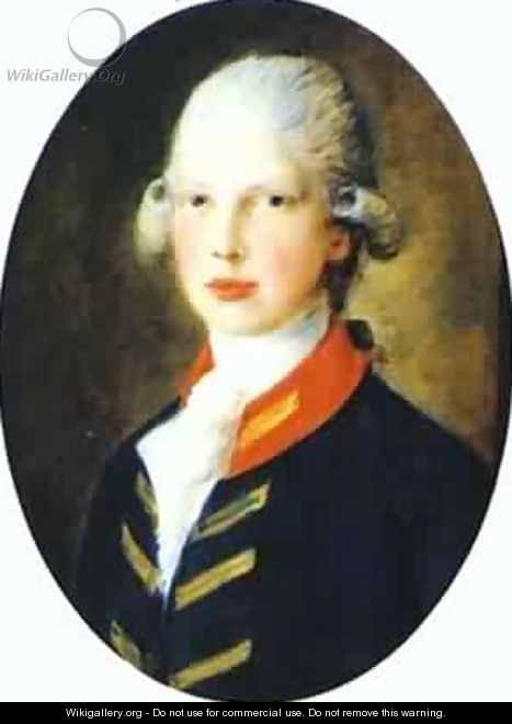 Portrait Of Prince Edward Later Duke Of Kent 1782 - Thomas Gainsborough