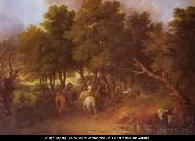 Pesants Returning From Market 1767-1768 - Thomas Gainsborough