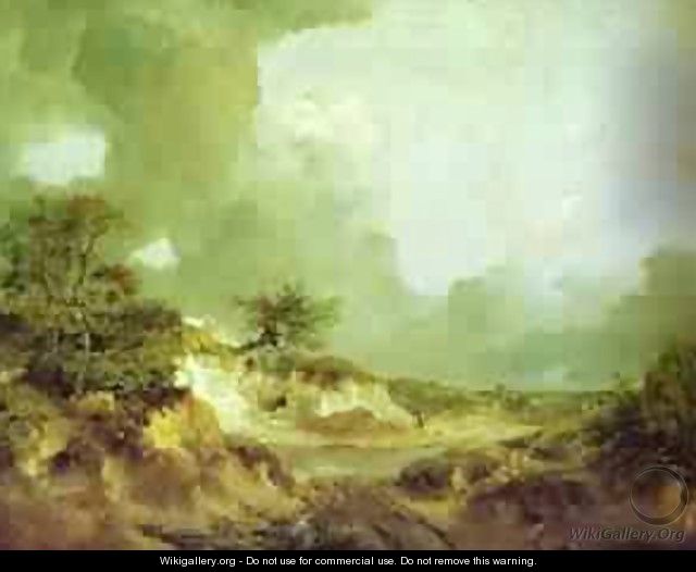 Landscape With Sandpit 1746-1747 - Thomas Gainsborough