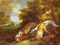 Dogs Chasing A Fox 1784-1785 - Thomas Gainsborough