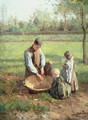 Watching father work - Albert Neuhuys