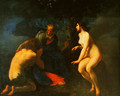 Adam and Eve in the Garden of Eden - Francesco Furini