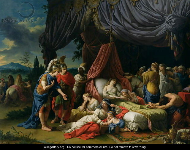 The Death of the Wife of Darius III - Louis Lagrenee