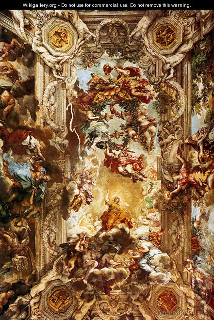 Allegory Of Divine Providence 1633 1639 - Pietro Da Cortona (Barrettini)