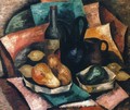 Still Life with Bottle and Pitchers - Margit Anna