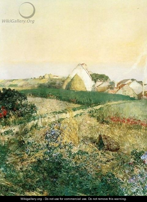 Villers le Bel (also known as The Enchanted Hour) - Frederick Childe Hassam