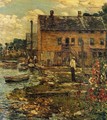 The Fishermen, Cos Cob - Frederick Childe Hassam