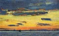 Sunset on the Sea - Frederick Childe Hassam