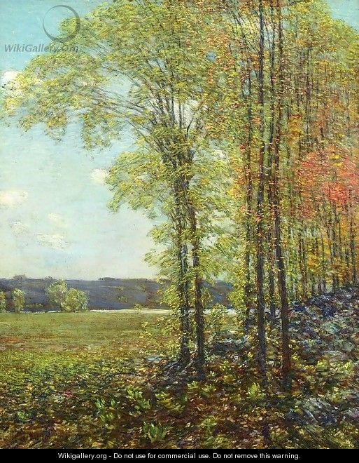Spring at Old Lyme - Frederick Childe Hassam