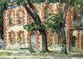 Old Dutch Building, Fishkill, New York - Frederick Childe Hassam