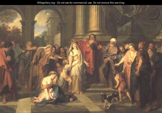 Susanna Accused of Adultery - Charles-Antoine Coypel